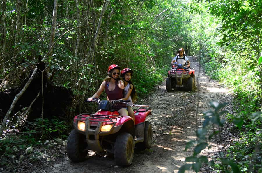 From Cancun: ATV, Cenote, and Rappelling Jungle Experience - From Hotel Pickup to Jungle Roads: Getting Ready for the Day