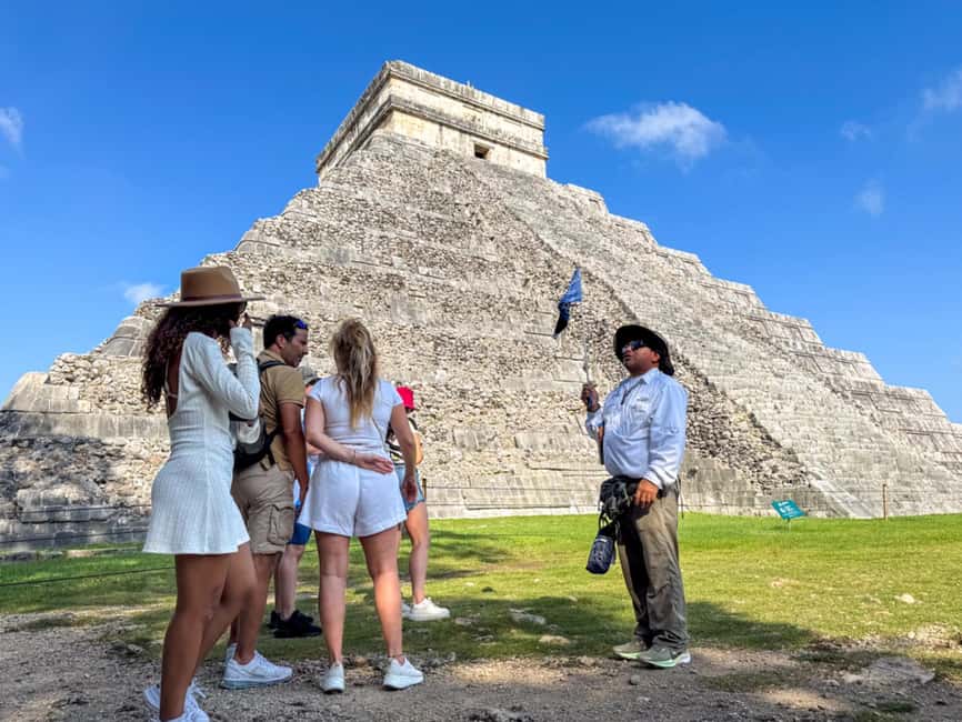 From Cancun: Chichen Itza, Cenote & Valladolid Day Trip - Cenote Chichikán and the optional swim in cool, clear water