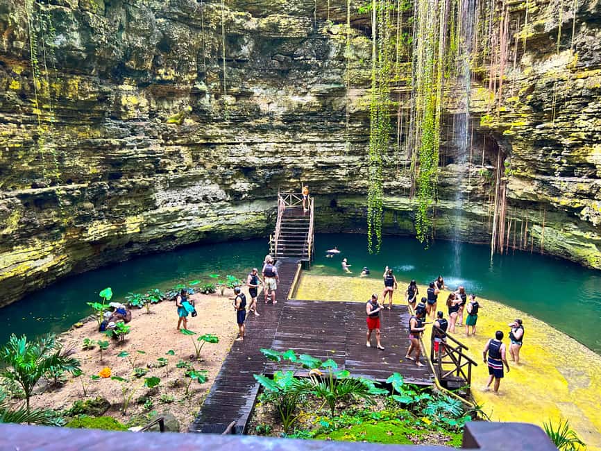 From Cancun: Chichen Itza, Cenote & Valladolid Day Trip - Valladolid: the colonial color hit, with limited time