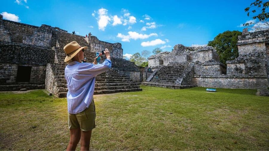 From Cancun: Ek Balam and Cenote Tour with Lunch & Transfer - Chichikan cenote swim: clear water, cool break, life jackets included
