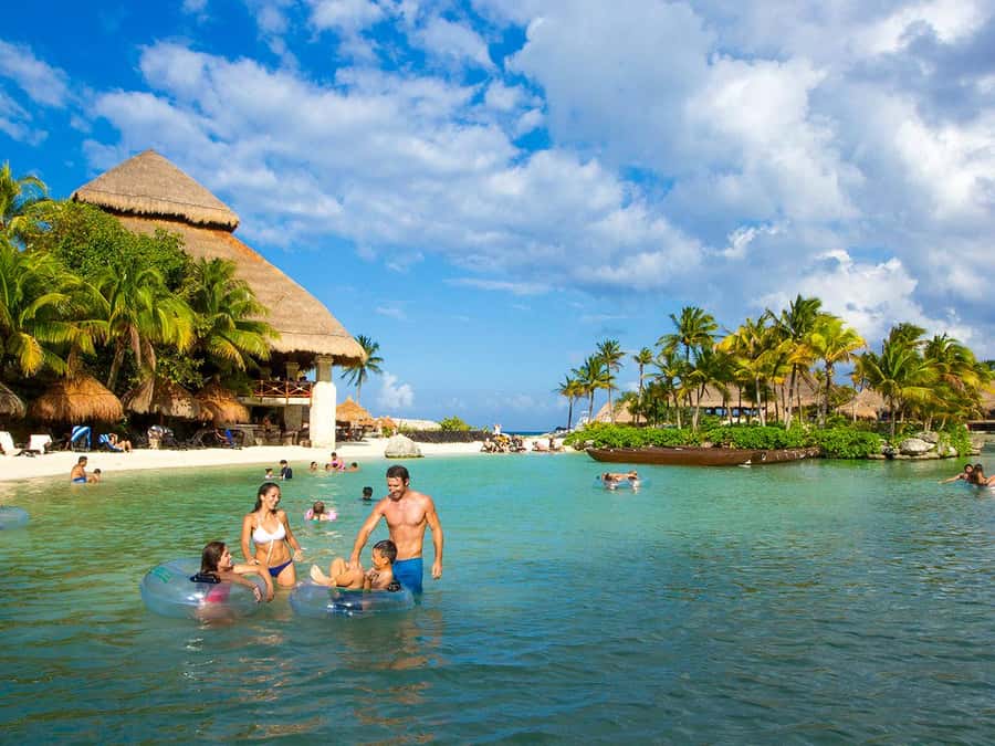 From Riviera Maya: Complete Combo to Xcaret Park! - Beaches, Animals, and the Dolphin Manatee Ethics Check