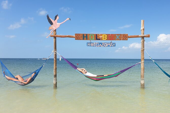 Full Day Tour of Holbox Island and Yalahau Cenote with Lunch - Yalahau Lagoon: the swim stop, boat snacks, and safety first