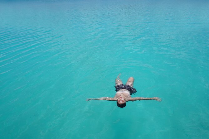 Full day tour to BACALAR, Beach Club, Kayak and an amazing Cenote - Marmol Beach Club and Sujuy-Ha kayaking on Seven Colors water