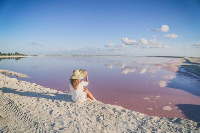 Full-Day Tour to Las Coloradas Pink Paradise in Yucatan and Rio Lagartos. - Stop 1 at Las Coloradas: Pink Lakes, Salt Flats, and Photo Reality