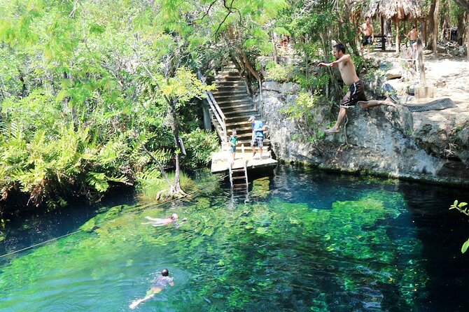 Full Day Tour to the Best of Holbox - Stop 4: Yalahau Lagoon and Ojo de Agua for Real Water Time