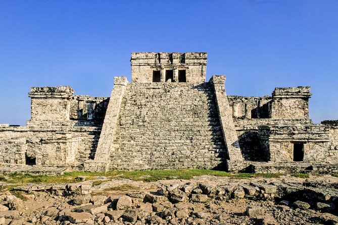 Full Day Tour to Tulum, Cenote Mariposa and Playa del Carmen Eco - Tulum Archaeological Site: Guided Ruins With a Tight Time Window