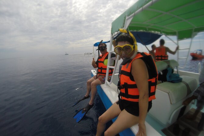 Full-Day Whale Shark Tour Puerto Morelos with Pickup and Lunch - Isla Contoy: the open-sea search, plus snorkel time