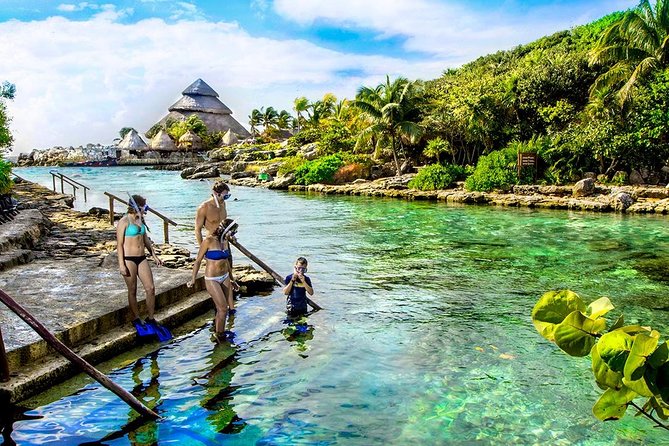 Full day Xcaret Plus & Buffet & from Cancun & Playa del Carmen - Underground rivers: the big-ticket experience that’s actually included