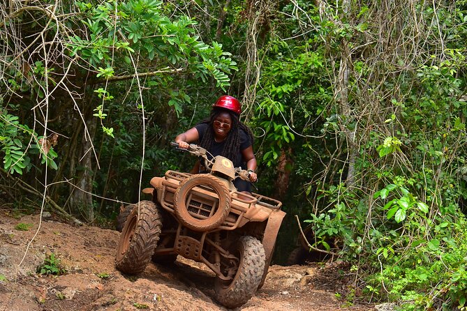 Horseback, ATV´s, Ziplines, Cenote, Hanging bridge Lunch and Round Trip Included - ATV Jungle Road Riding: Your Own Drive and Included Insurance