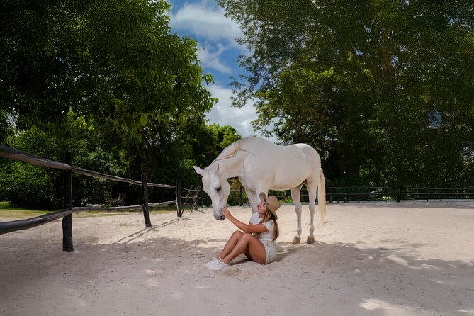 Horseback Riding and Cenote Swim from Cancun or Playa del Carmen - Arriving at the ranch: equipment, safety, and horse matching