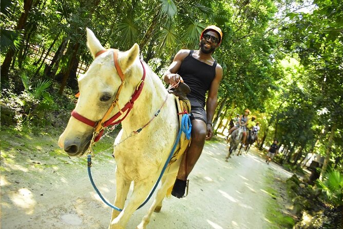 Horseback Riding + ATV + Cenote + Zip-Line from Cancun and Playa del Carmen - Zip-Line Over the Trees: Safety First, Then Enjoy the Flight