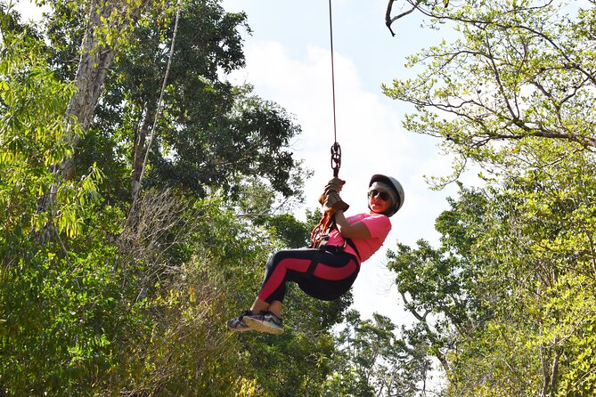 Horseback riding Tour with ATV circuit, ziplines and Cenote - Zip Line Circuit: Safety Gear, Weight Limits, and the View Moment