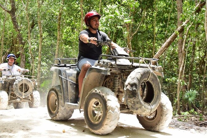 Horseback riding Tour with ATV circuit, ziplines and Cenote - Cenote Swim: Cooling Off in Sacred Ground (and Staying Comfortable)