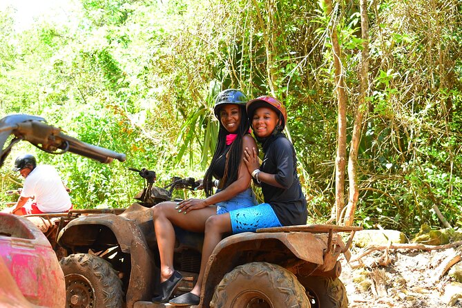 Horseback riding with ATV, zip lines and cenote, lunch and transfer - ATV circuit through stones, mud, climbs, and controlled chaos
