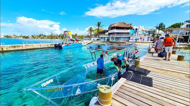 Isla Mujeres: 100% Transparent boat ride - From Marina Bartolomé: what this tour is really like