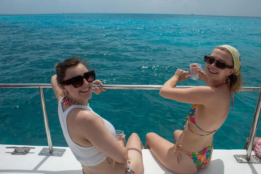 Isla Mujeres Catamaran, Snorkel & Buffet Lunch - Swimming time and how to make it feel worth your effort