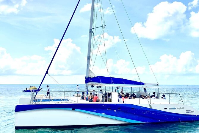 Isla Mujeres Catamaran Unlimited! from Cancun & Playa del Carmen - Cancun to Isla Mujeres, by catamaran with pickup that saves hours