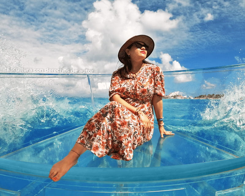 Isla Mujeres: Clear Boat Ride - The 45-Minute Coast Cruise: What You’ll See From the Transparent Floor