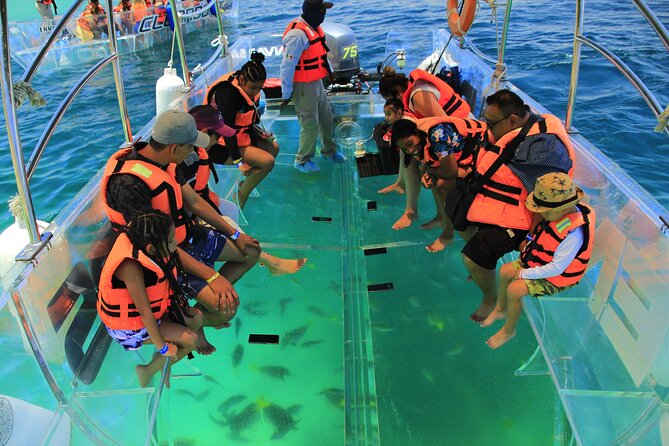 Isla Mujeres: Coral Reef Views from a Clear Boat - Stop 2 at La Cadenita Reef: 150 Meters of Sea Show