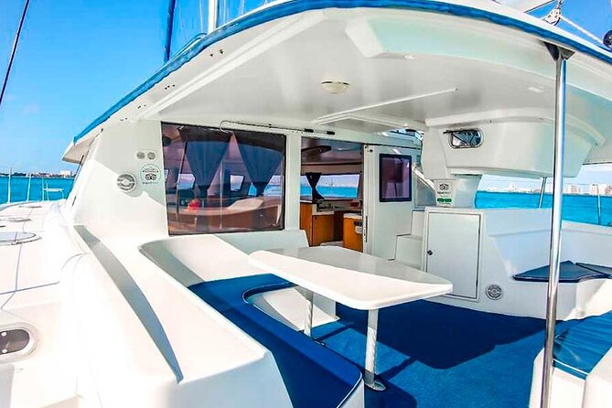 Isla Mujeres Sailing Adventure from Cancun - VIP Beach Club Lunch: Included Food and Open Bar Rhythm