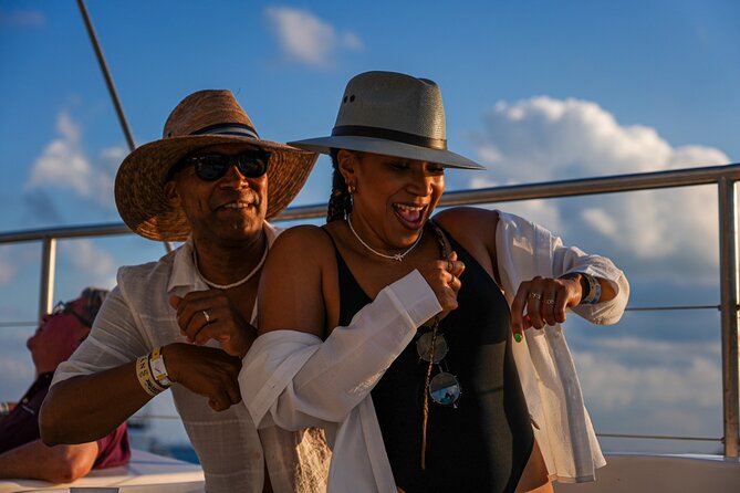 Isla Mujeres Sunset Cruise and Tour from Cancun - On Board: Drinks, Music, and the Crew That Sets the Tone