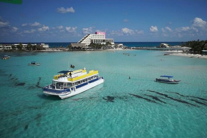 Isla Mujeres Unlimited! enjoyable party with transportation - From Cancun or Playa del Carmen to Punta Sam Marina
