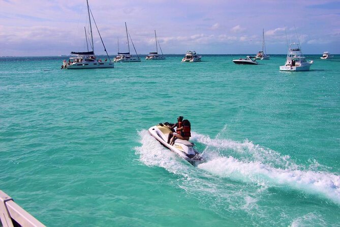 Jet Ski Rental in Cancun for 2 People - Nichupte Lagoon vs Turquoise Water: What the Route Can Look Like