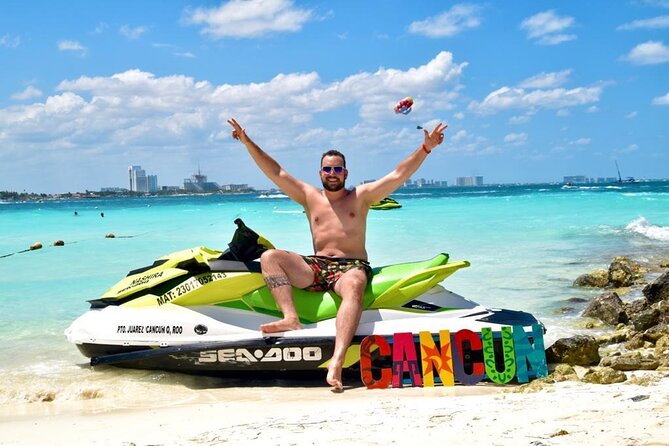 Jet Ski Ride on the Cancun Coast 30 Minutes - Sharing time and who rides when
