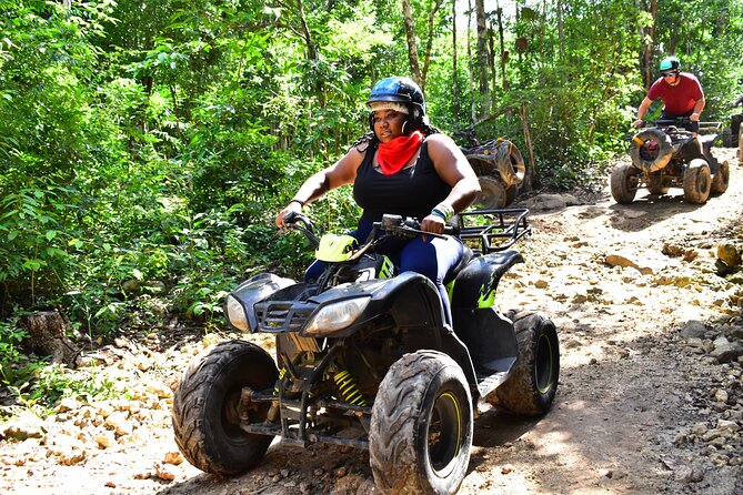 Jungle Adventure! ATV's (shared), Ziplining and Cenote Cancun & Playa Del Carmen - The Zipline Experience: Views, Course Pace, and Your Safety Mindset