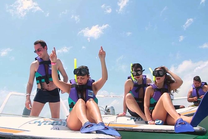 Jungle Tour Adventure by Speedboat with Snorkeling in Cancún - Great Mayan Reef Snorkeling: About 45 Minutes of Warm Caribbean Water