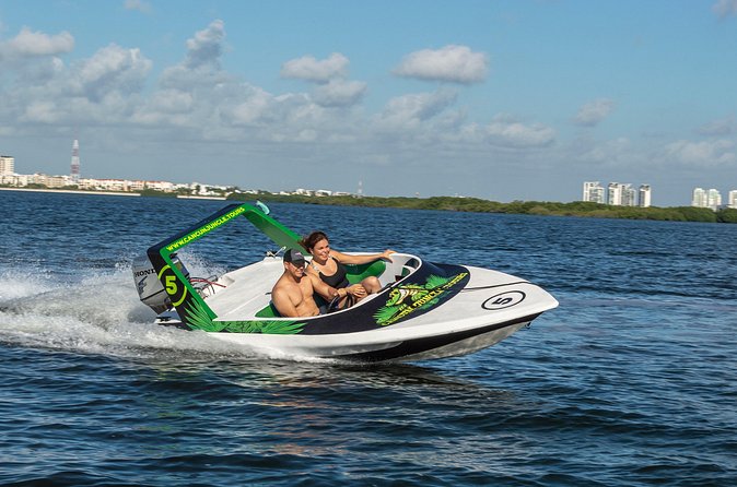 Jungle Tour adventure Cancun Speed Boat Through Mangrove - Meeting at Marina Chac Chikm 3.2, Then Back Again