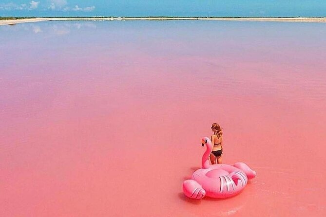 Las Coloradas and Rio Lagartos Tour with All Inclusive - Las Coloradas pink lagoons: microorganisms, salt, and the Mayan mud bath