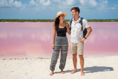 Las Coloradas Pink Lake & Rio Lagartos Guided Tour
