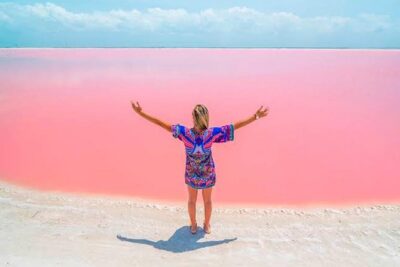 Las Coloradas Tour! Boat Ride, Lunch & Rio Lagartos from Cancun