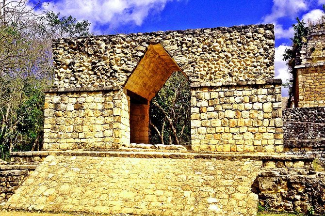 LDS Tour to Ek Balam + Cenote - Ek Balam: temples, chambers, tunnels, and the Statue Angels