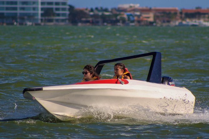 Live the experience of driving an Speedboat & Snorkel in CANCUN - Your day on the water: fast, scenic, and actually organized