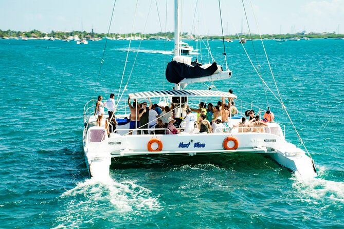 Live The Luxury Catamaran Isla Mujeres Tour in Cancun - How much this really costs: $77 ticket plus the $20 dock fee