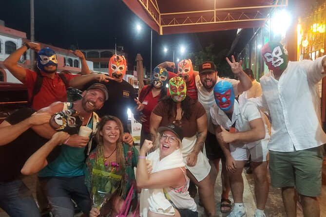 Lucha Libre, Tacos, Margaritas,Tequila and Night Market Tour - Margarita Jar Time: The 22 oz Souvenir and the Beer During the Match