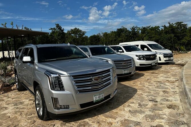 Luxury one way transfer to Tulum from Cancun airport - The ride itself: air-conditioning, WiFi, water, and private comfort
