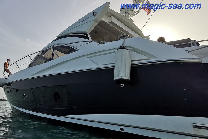 Luxury Sunseeker 50 - 6 hs Cancun - Isla Mujeres (MagicSea-SS) - Luxury Sunseeker 50: What 6 Hours Really Means On the Water