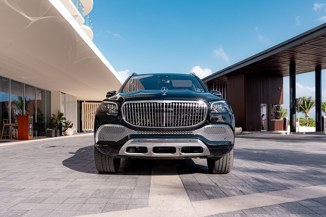 Luxury Transfers in a Mercedes Maybach GLS 600 - Birthday-Ready Touches, With Edgar and Alfredo in the Driver’s Seat