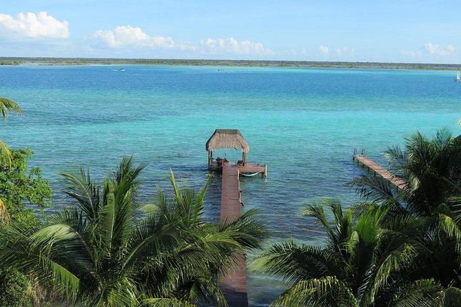 Magical BACALAR TOUR with Pontoon Boat ride. (Transportation + Breakfast + Food) - Balneario Marmol: another water-side stop to fit the day together