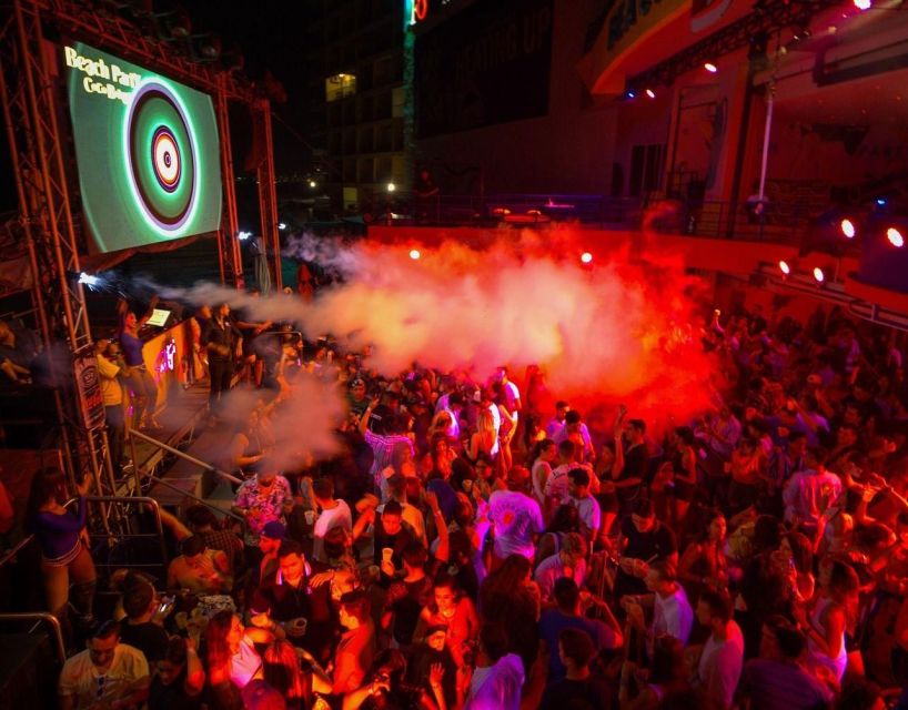 Neon Glow night Beach Party Regular - Fire, Pyrotechnics, Dancers, and Champagne Showers