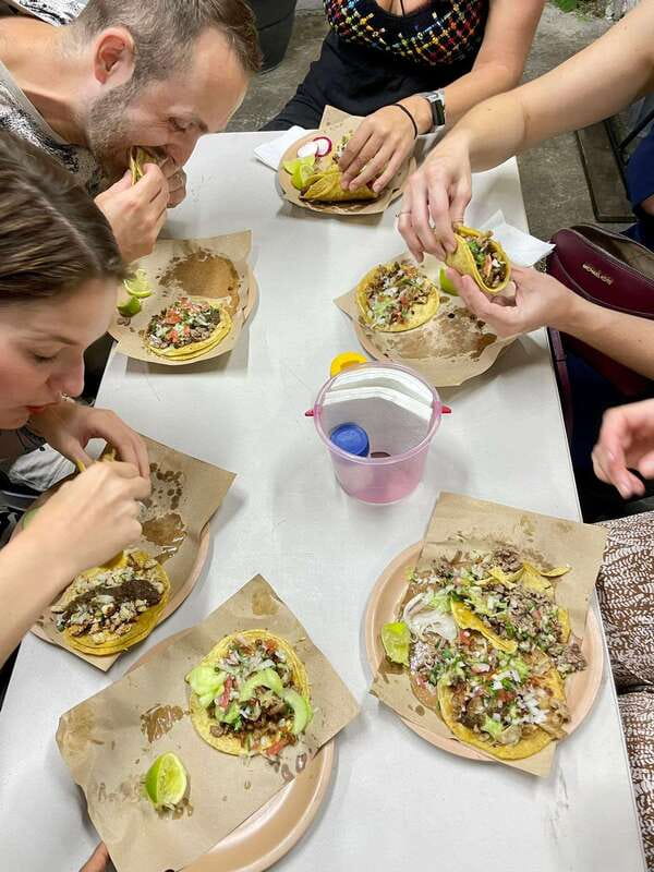Night Tacos & Marquesitas With a Cancún Native - Stop two: your first proper local restaurant meal