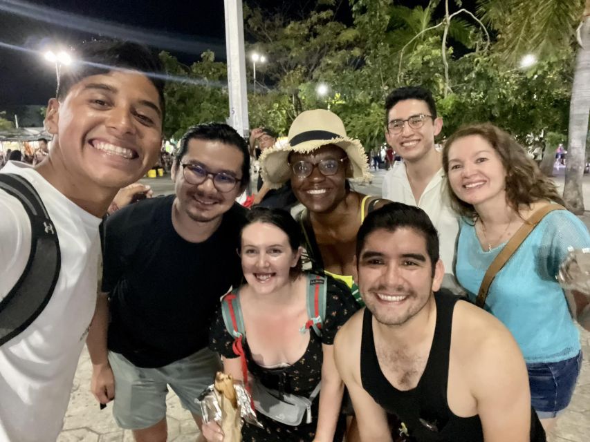 Night Tacos & Marquesitas With a Cancún Native - The grand finale at Parque Las Palapas: dessert and night square energy