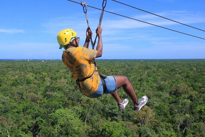 Off-Road Adventure in Cancun, ATVs, Ziplines and Cenote splash - Zip Lines and Hanging Bridges: Fast Views, Real Footwork
