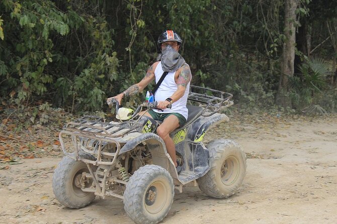 Off-Road Adventure in Cancun, ATVs, Ziplines and Cenote splash - ATV Circuit in the Jungle: Adrenaline With Safety Gear