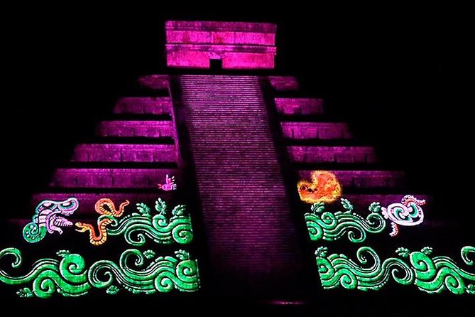 Oncelife experience of CHICHEN ITZA NIGHT SHOW. Cenote and Valladolid included. - Chichen Itza at night: Kukulkan Nights light show pros and cons