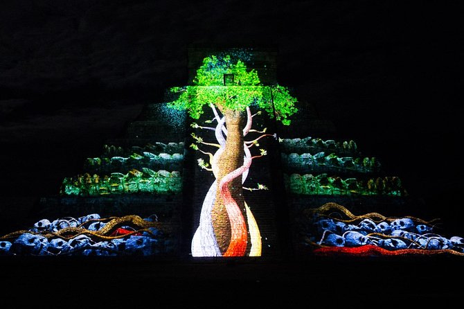 Oncelife experience of CHICHEN ITZA NIGHT SHOW. Cenote and Valladolid included. - Hubiku Cenote: sun-rays, a shaman blessing, and swim time