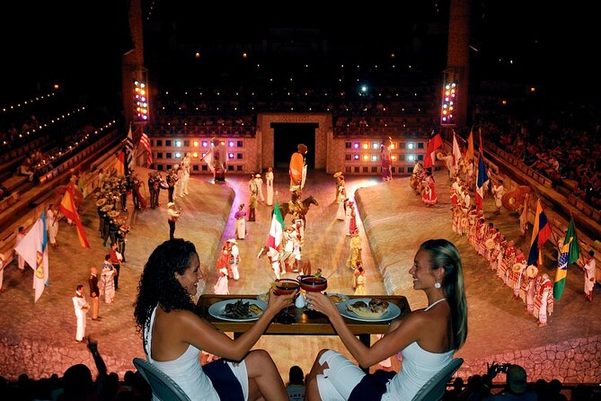 Park Xcaret Plus with Transportation from Cancun and Riviera Maya - The included show and your meal break (how to use both)
